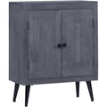 Pour un interieur harmonieux, buffet a l'aspect bois en finition bois naturel