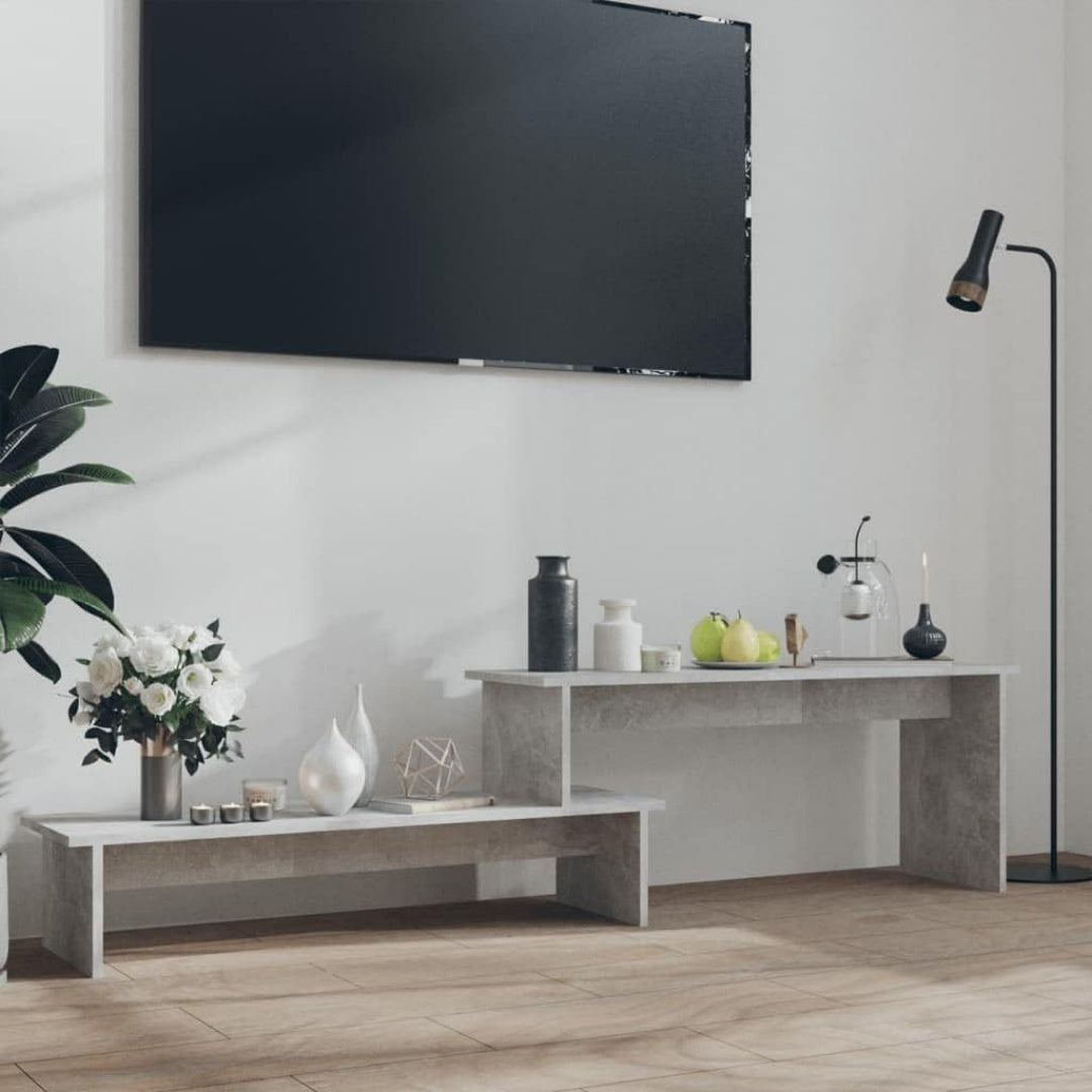 Le charme du rangement avec ce bibliotheque avec etageres, au style industriel, coloris gris