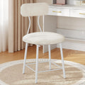 Pour un interieur harmonieux, table avec portes, a l'aspect bois en finition blanc et bois naturel