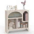 Une silhouette equilibree pour ce buffet aux lignes contemporaines, teinte non determine